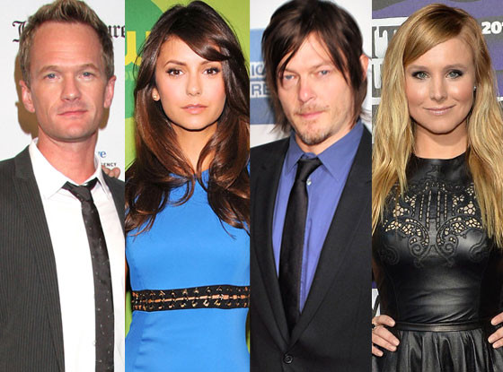 Kristen Bell, Norman Reedus, Nina Dobrev, Neil Patrick Harris Kristen Bell, Norman Reedus, Nina Dobrev, Neil Patrick Harris